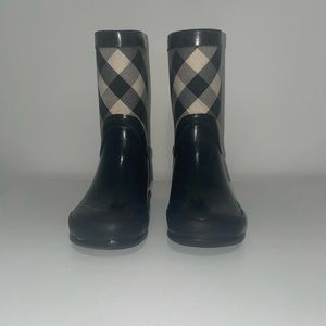 Authentic Burberry Girls Toddler Rainboots